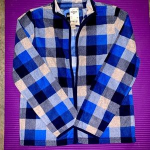 Boys OshKosh fleece jacket NWT